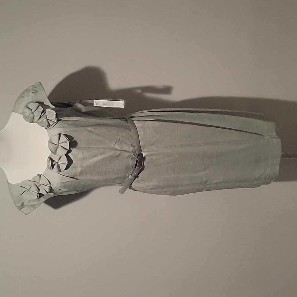 NWT Antonio Melani Serisa Gray dress, Classic!  Size 12 Business, Office Party